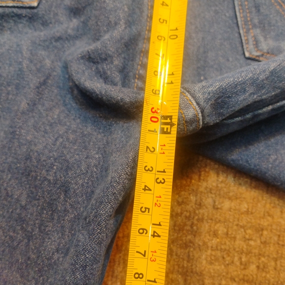 Wrangler Jeans Men’s 33x32 Blue Cowboy Cut 13MWZ Vintage 90s USA Made Classic - Picture 5 of 7
